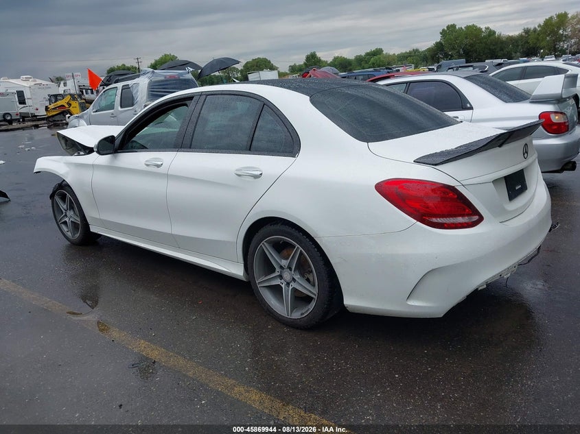 2016 MERCEDES-BENZ C 300 auction photo 3