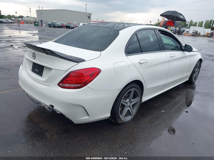 2016 MERCEDES-BENZ C 300 auction photo 4