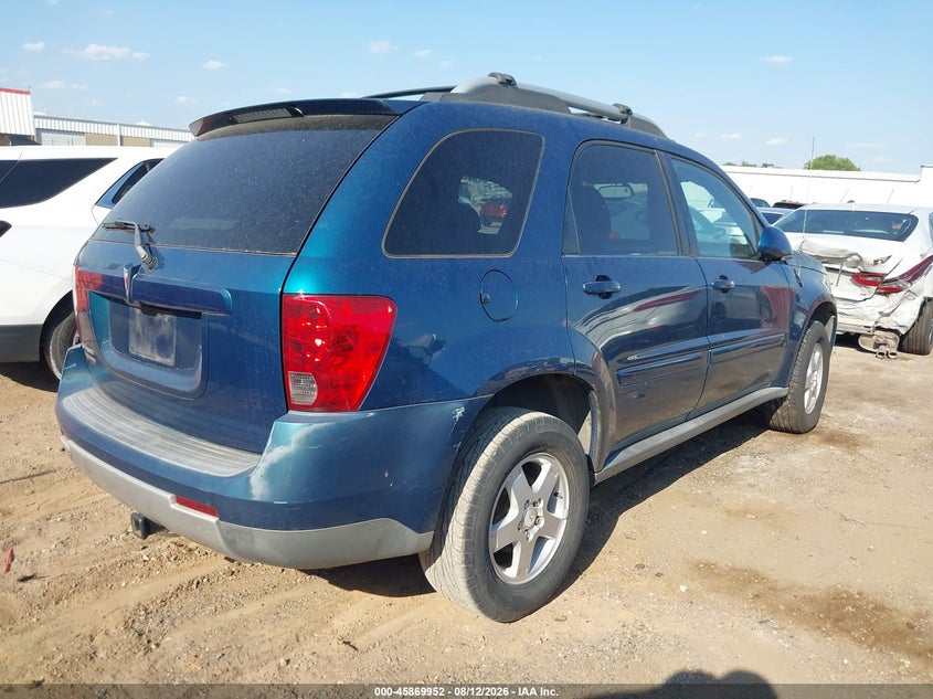 PONTIAC TORRENT 2006 VIN 2CKDL63F166128669