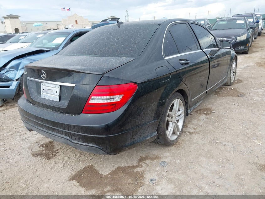 Vin: wddgf4hb5dr269869, lot: 46368946, mercedes-benz c 250 sport 20134