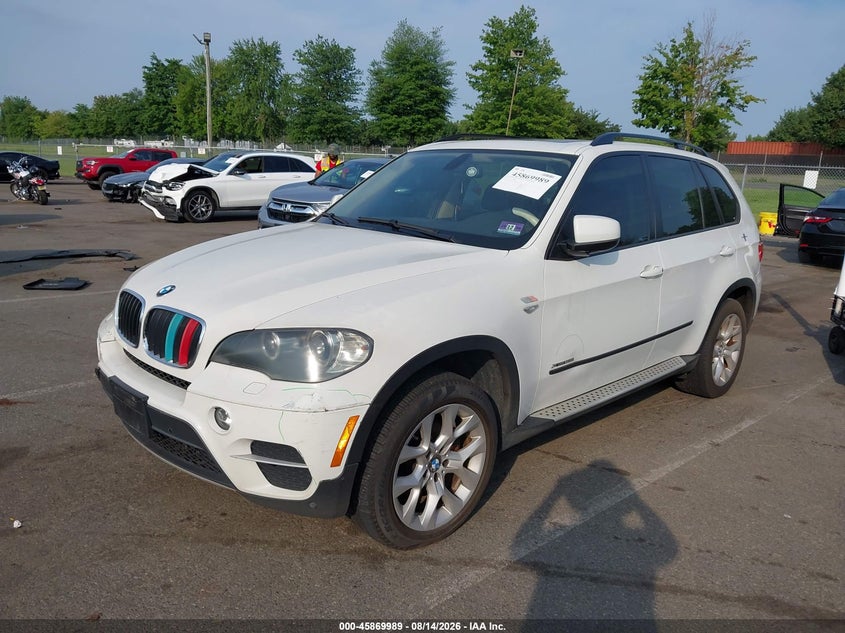 2011 BMW X5 SPORT UTILITY VEHICLE 3.0L I-6 DI, DOHC, VVT, TURBO, 300HP