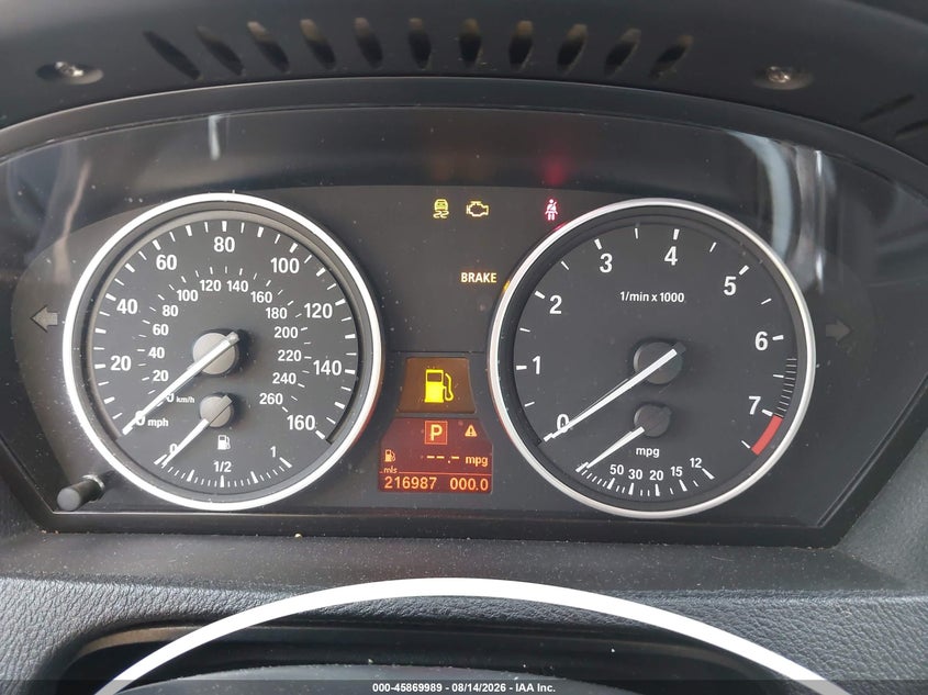 2011 BMW X5 SPORT UTILITY VEHICLE 3.0L I-6 DI, DOHC, VVT, TURBO, 300HP