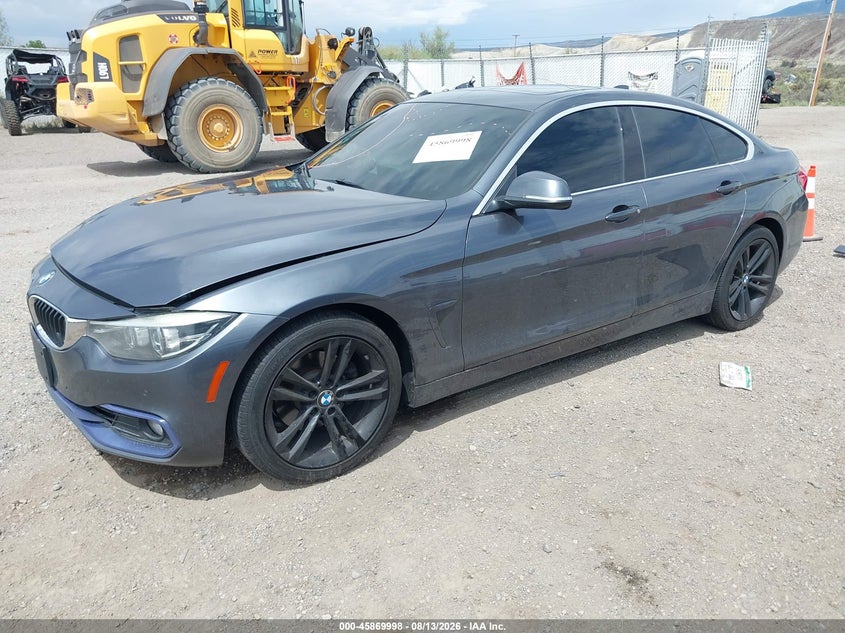 Vin: wba4j1c52kbm12890, lot: 46368968, bmw 430i gran coupe 20192