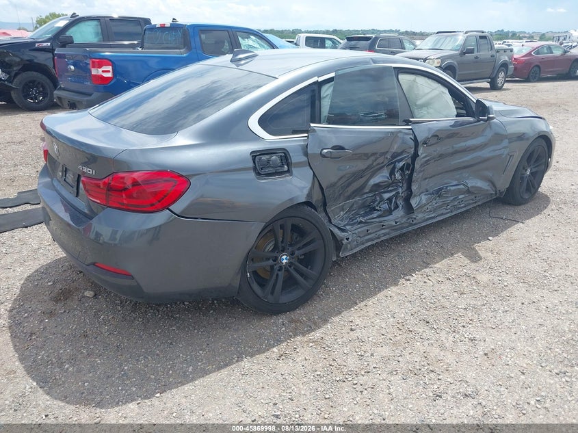 Vin: wba4j1c52kbm12890, lot: 46368968, bmw 430i gran coupe 20194