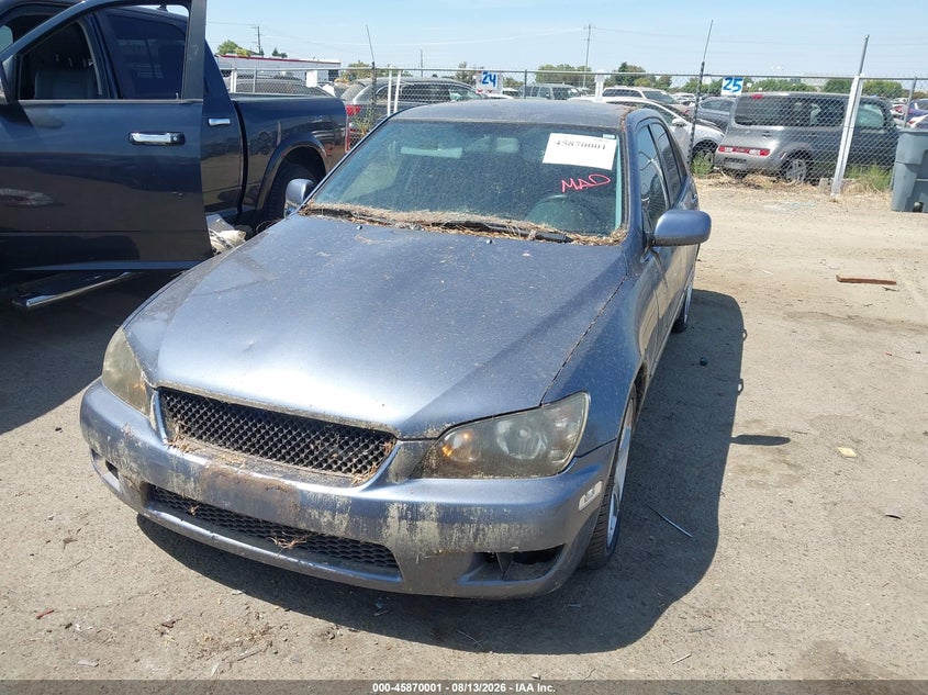 2005 LEXUS IS SEDAN 3.0L I-6 DOHC, VVT, 215HP