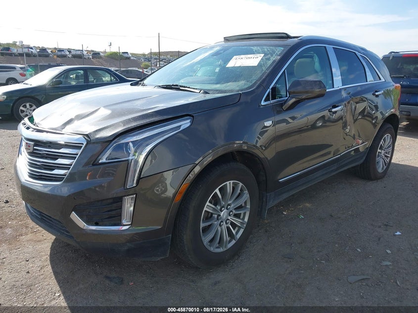 2019 Cadillac XT5, Удар спереду, IAAI, VIN 1GYKNCRS8KZ190512 — фото 2