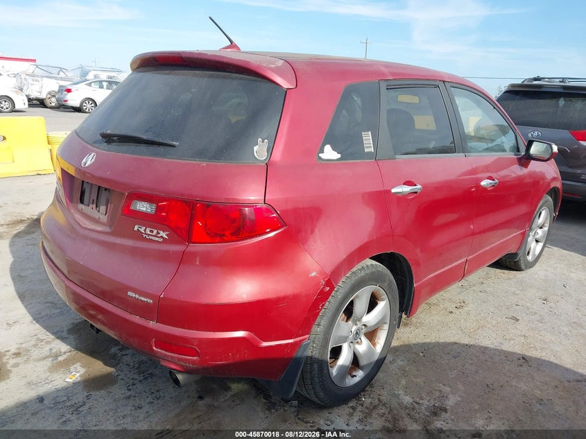 2008 ACURA RDX auction photo 4