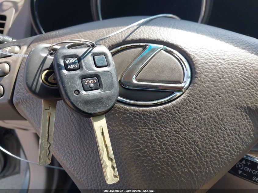 2005 LEXUS RX SPORT UTILITY VEHICLE 3.3L V-6 DOHC, VVT, 230HP