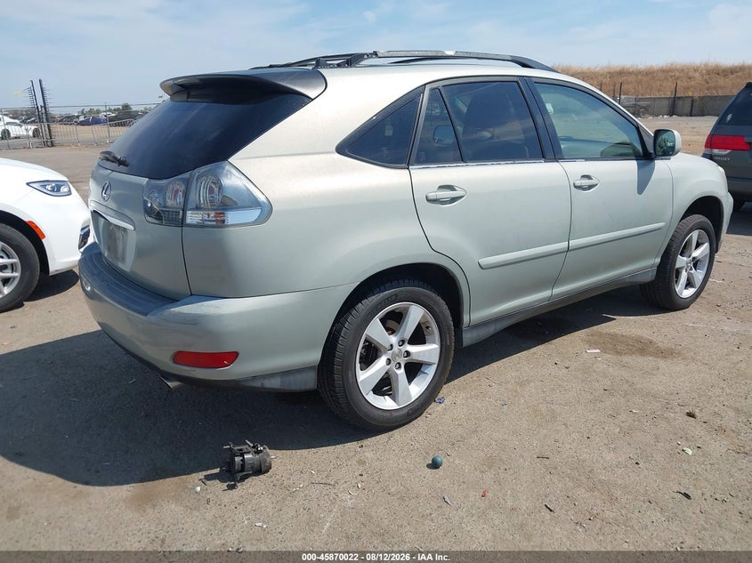 2005 LEXUS RX SPORT UTILITY VEHICLE 3.3L V-6 DOHC, VVT, 230HP