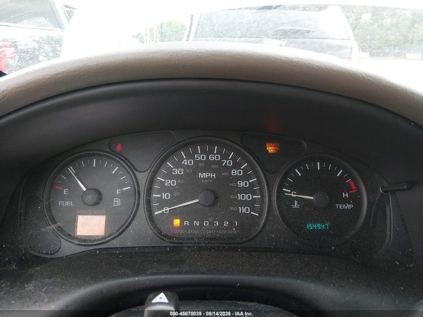2003 CHEVROLET VENTURE auction photo 7