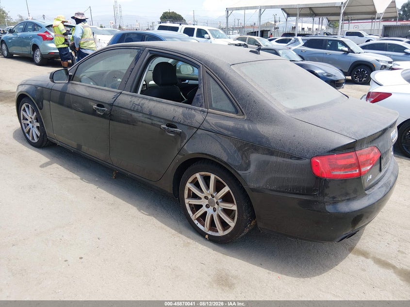 2011 AUDI A4 auction photo 3