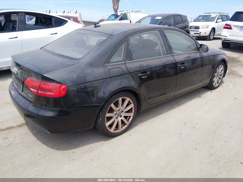 2011 AUDI A4 auction photo 4