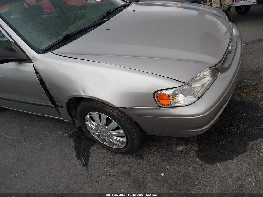 2000 TOYOTA COROLLA SEDAN 1.8L I-4 DOHC, VVT, 125HP
