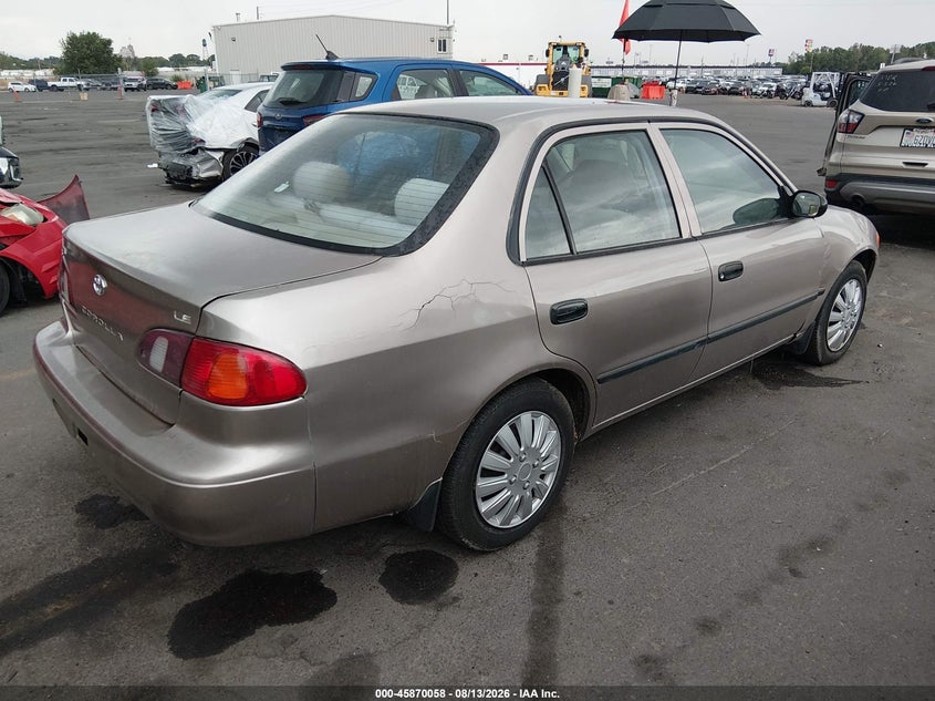 2000 TOYOTA COROLLA SEDAN 1.8L I-4 DOHC, VVT, 125HP