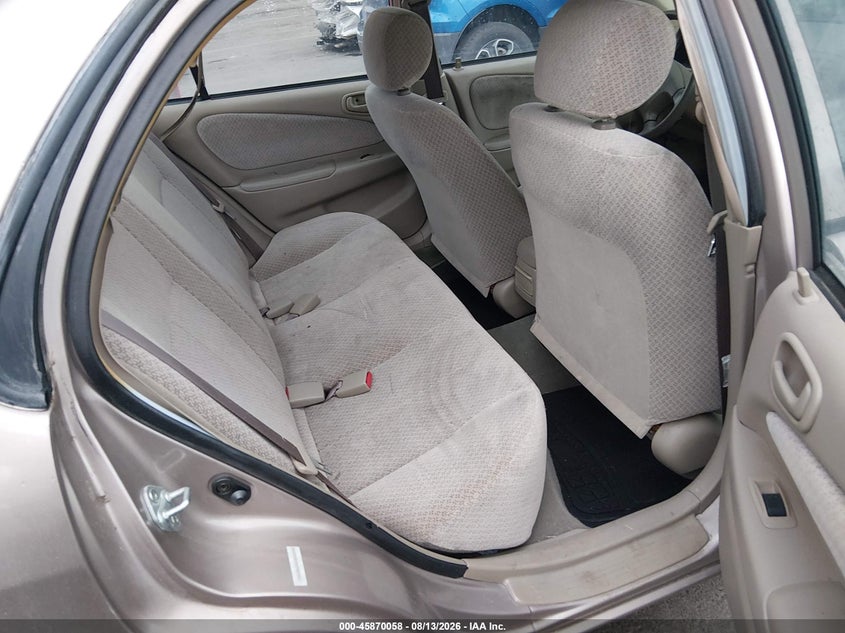 2000 TOYOTA COROLLA SEDAN 1.8L I-4 DOHC, VVT, 125HP