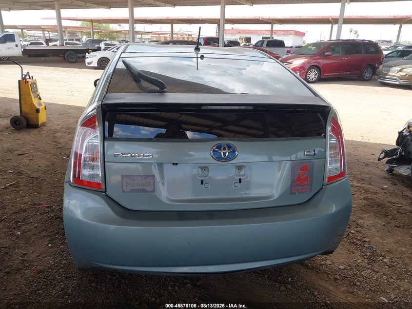 2015 TOYOTA PRIUS HATCHBACK 1.8L I-4 DOHC, VVT, 98HP