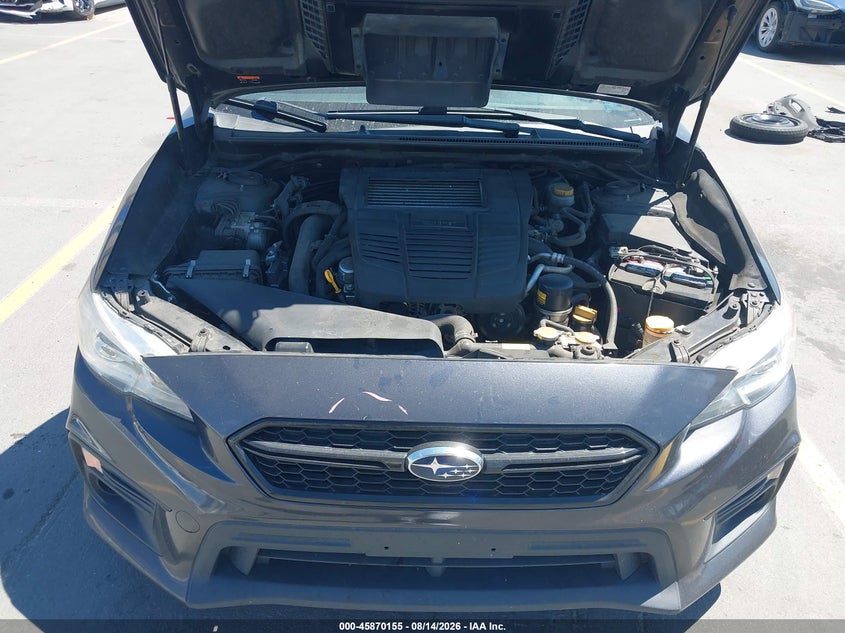 2019 SUBARU WRX SEDAN 2.0L H-4 DI, DOHC, VVT, TURBO, 268HP