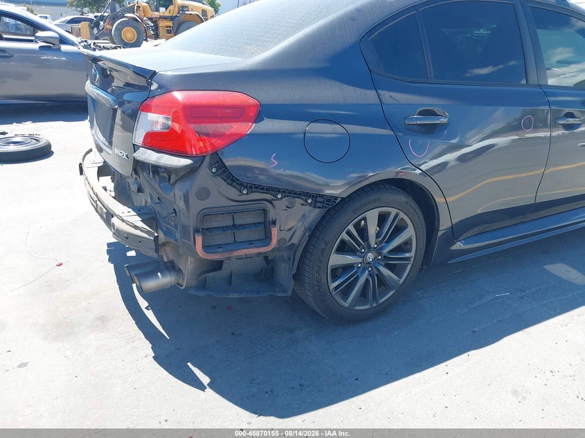 2019 SUBARU WRX SEDAN 2.0L H-4 DI, DOHC, VVT, TURBO, 268HP