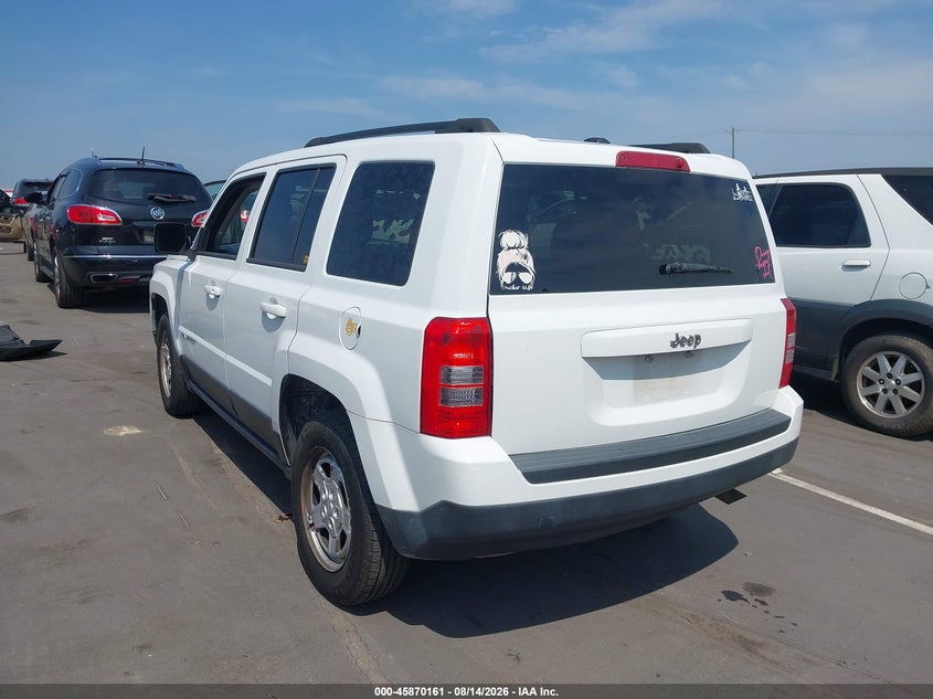 2017 JEEP PATRIOT auction photo 3