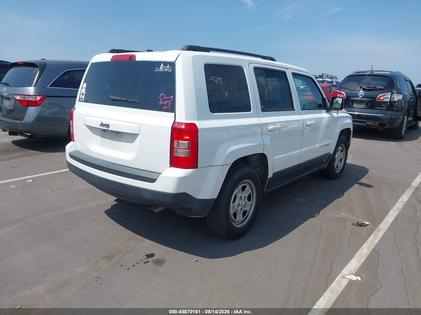 2017 JEEP PATRIOT auction photo 4