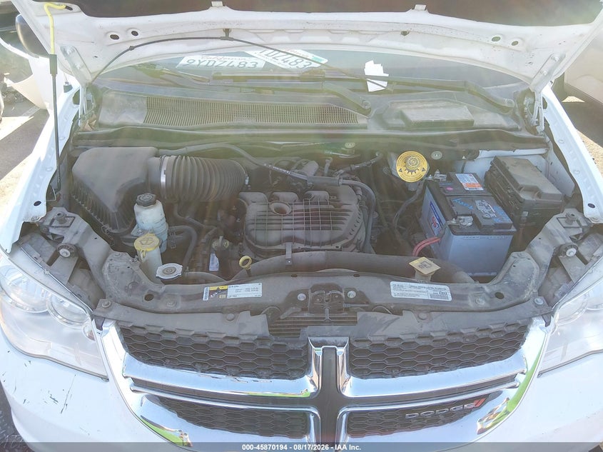 2019 DODGE CARAVAN VAN 3.6L V-6 DOHC, VVT, 283HP