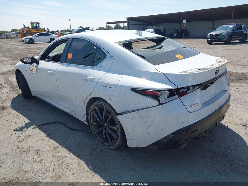 2021 LEXUS IS 350 auction photo 3