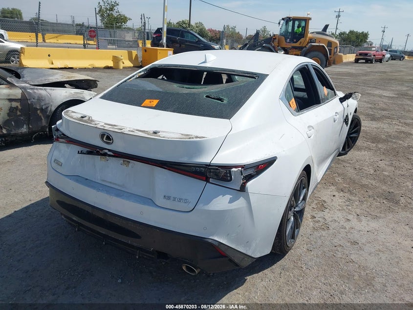 2021 LEXUS IS 350 auction photo 4