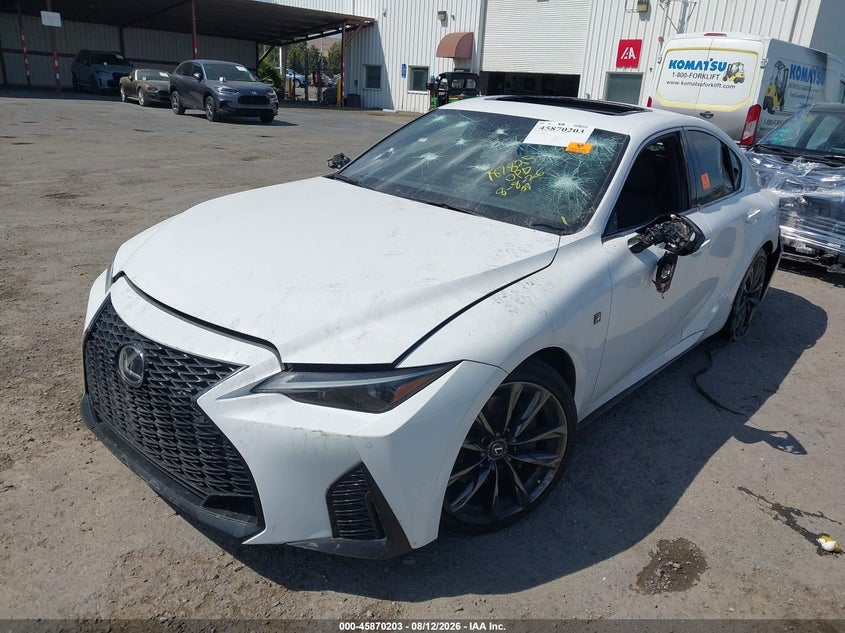 2021 LEXUS IS 350 auction photo 6