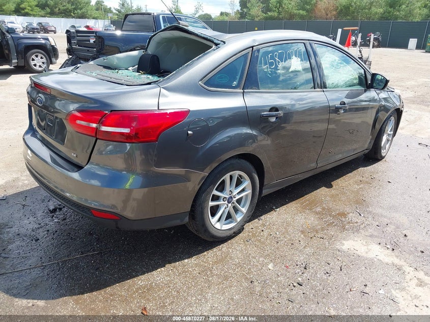 Vin: 1fadp3f2xfl364981, lot: 46369197, ford focus se 20154