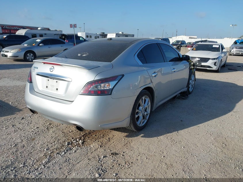 Vin: 1n4aa5ap3cc818857, lot: 46369202, nissan maxima 3.5 sv 20124