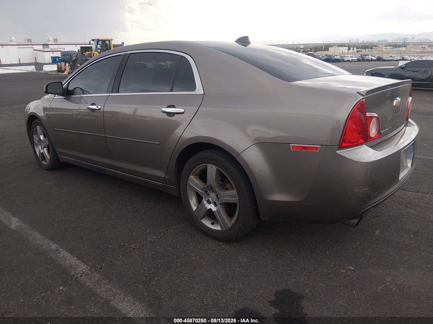 2012 CHEVROLET MALIBU SEDAN 3.6L V-6 DOHC, VVT, REGULAR , 252HP