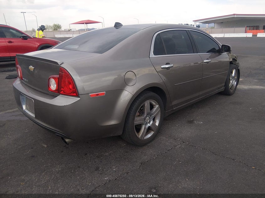 2012 CHEVROLET MALIBU SEDAN 3.6L V-6 DOHC, VVT, REGULAR , 252HP