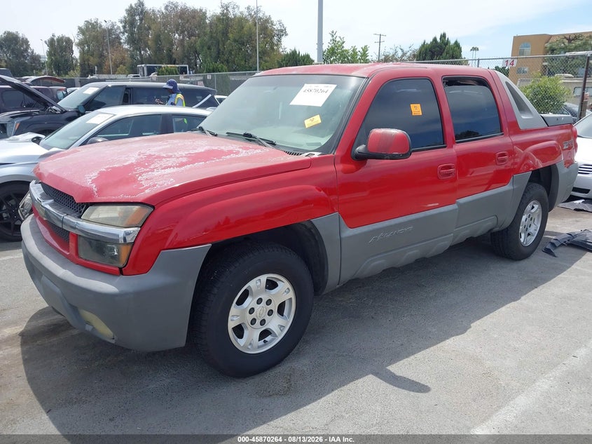 2002 CHEVROLET AVALANCHE 1500 — zdjęcie 2