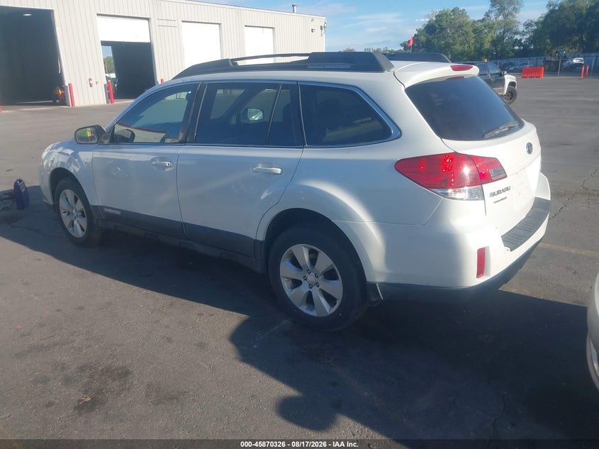 2011 SUBARU OUTBACK auction photo 3
