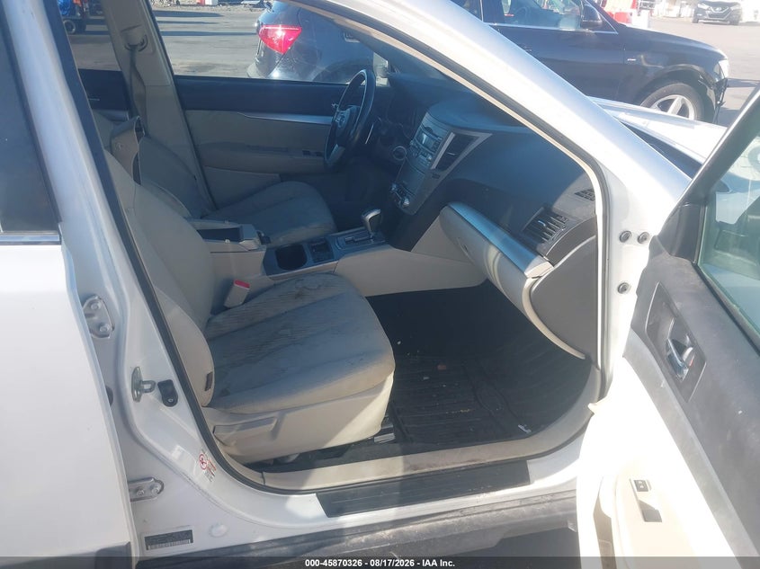 2011 SUBARU OUTBACK auction photo 5