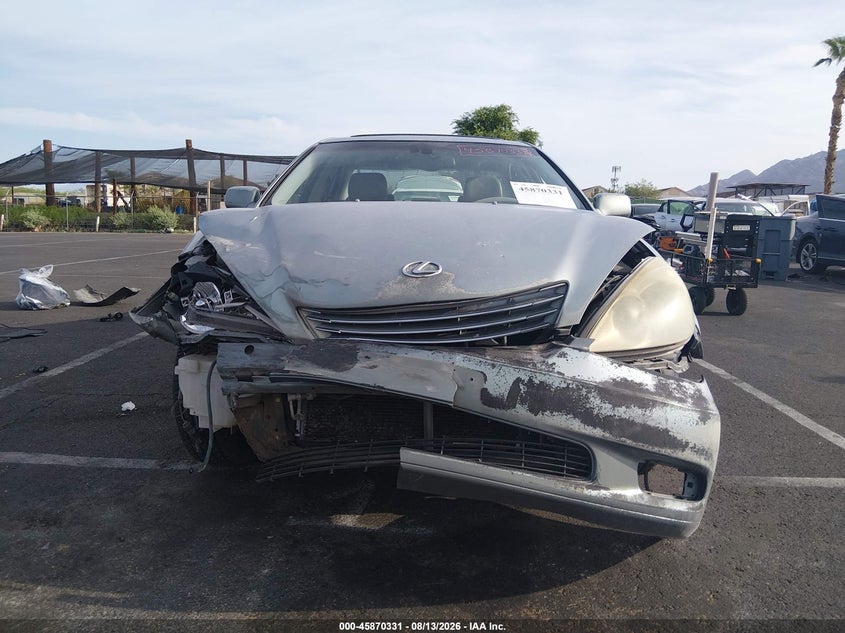LEXUS ES 300 2003 VIN JTHBF30GX30138881
