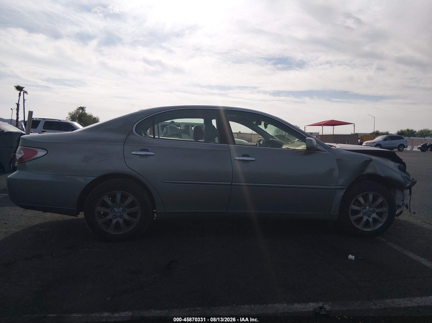 LEXUS ES 300 2003 VIN JTHBF30GX30138881