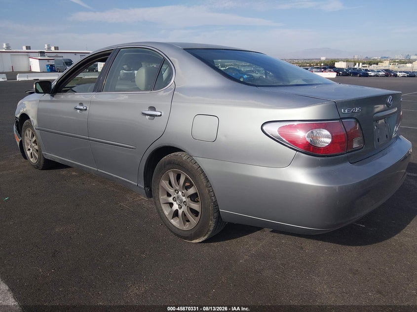 LEXUS ES 300 2003 VIN JTHBF30GX30138881