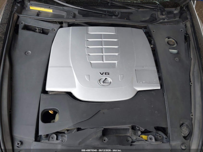 LEXUS LS 460 2010 VIN JTHBL5EFXA5094904
