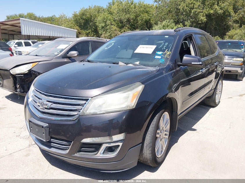 2013 Chevrolet Traverse, Звичайний знос, IAAI, VIN 1GNKRGKD0DJ241118 — фото 2