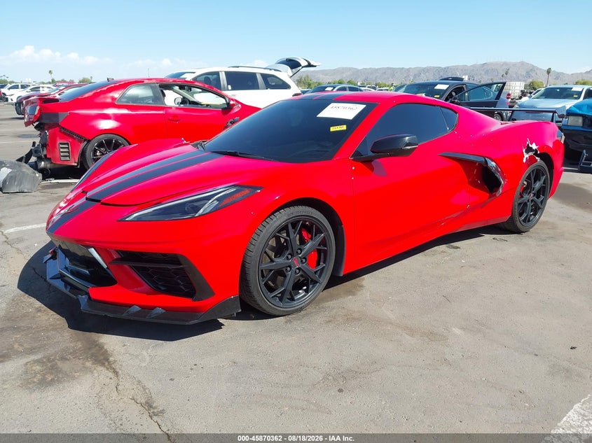 2020 CHEVROLET CORVETTE STINGRAY auction photo 2