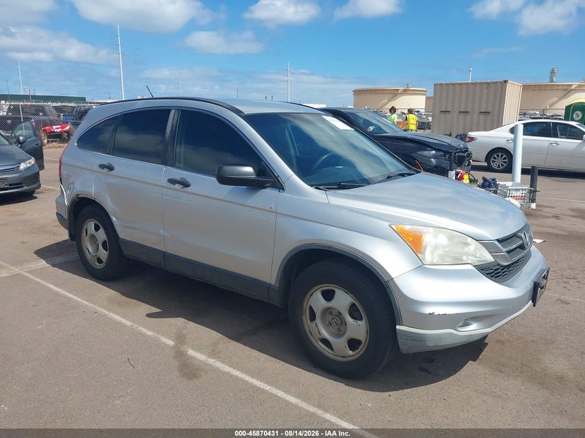 2010 Honda Cr-V Lx, Перёд и зад, IAAI, VIN JHLRE3H32AC007415