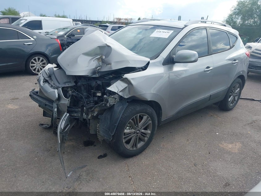 Vin: km8ju3agxeu904908, lot: 46369426, hyundai tucson se 20142