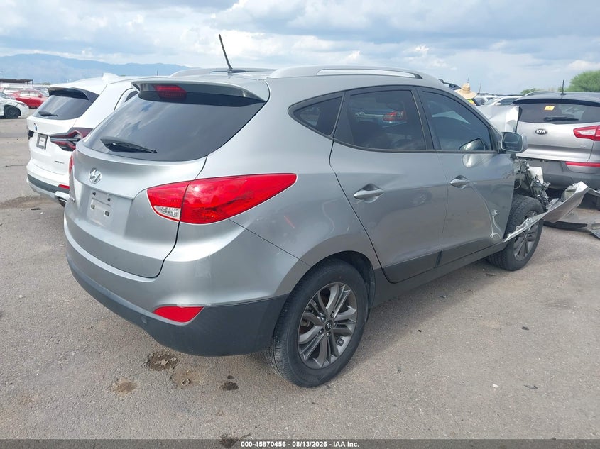 Vin: km8ju3agxeu904908, lot: 46369426, hyundai tucson se 20144