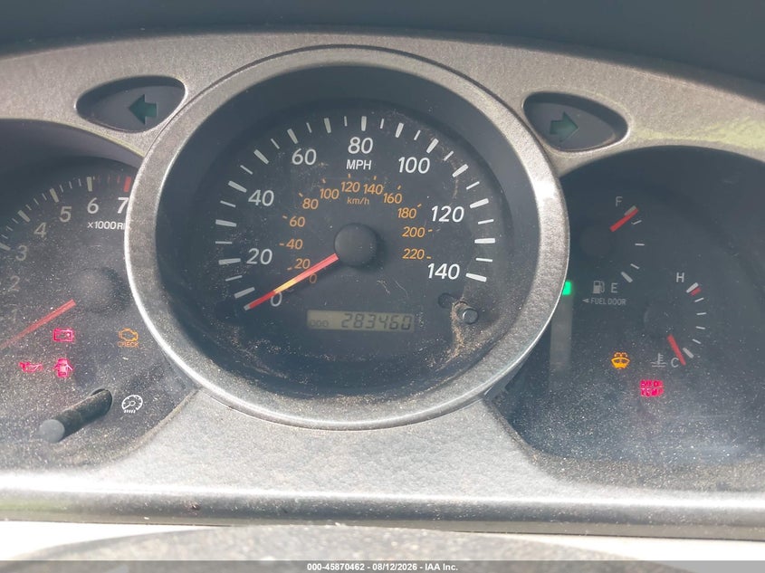TOYOTA HIGHLANDER 2003 VIN JTEGF21A730109829