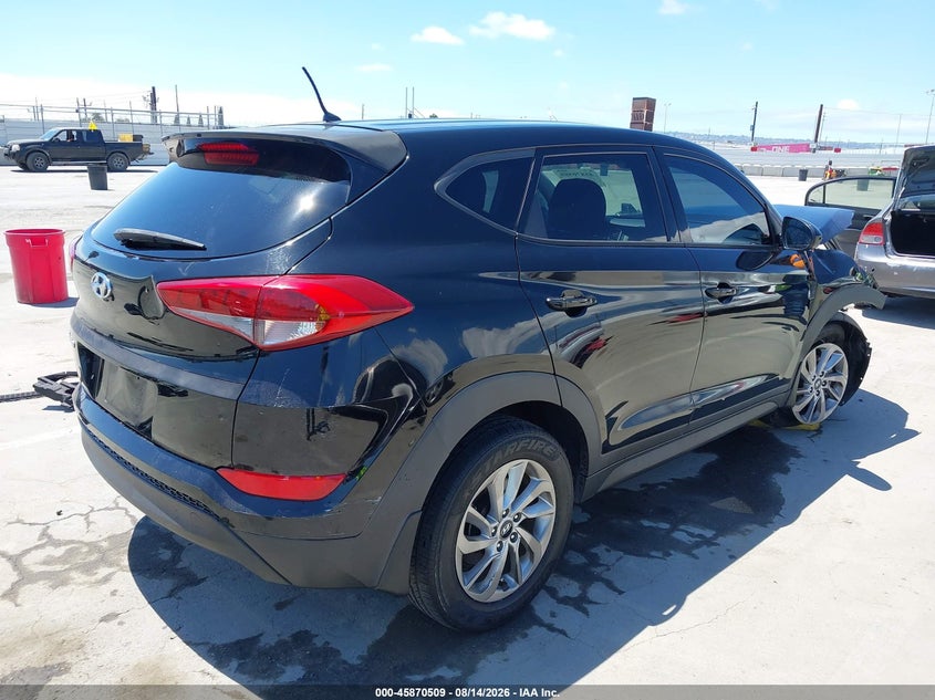 Vin: km8j23a41ju789993, lot: 46369479, hyundai tucson se 20184