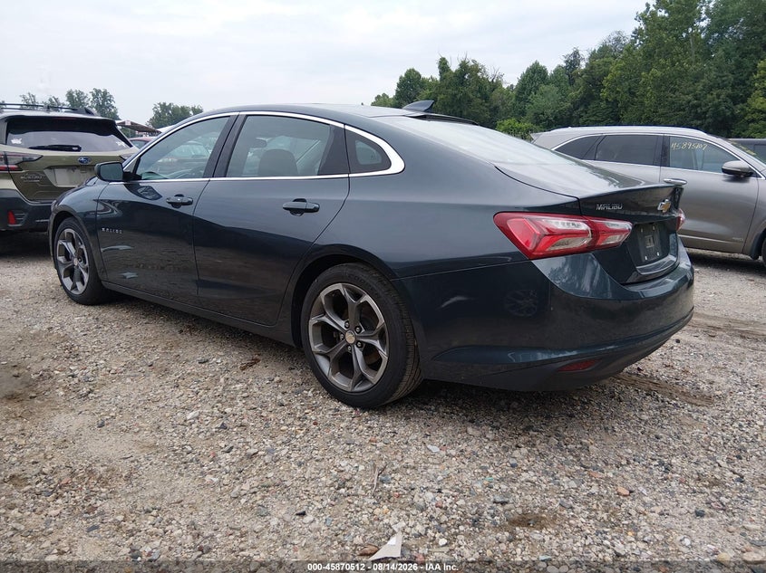 Vin: 1g1zd5st7mf012240, lot: 46369482, chevrolet malibu fwd lt 20213