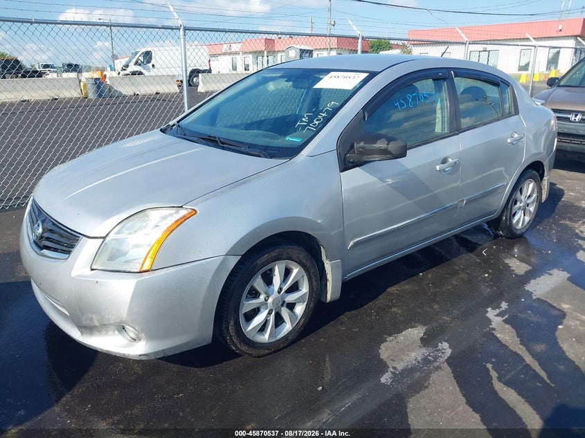 2012 NISSAN SENTRA auction photo 2
