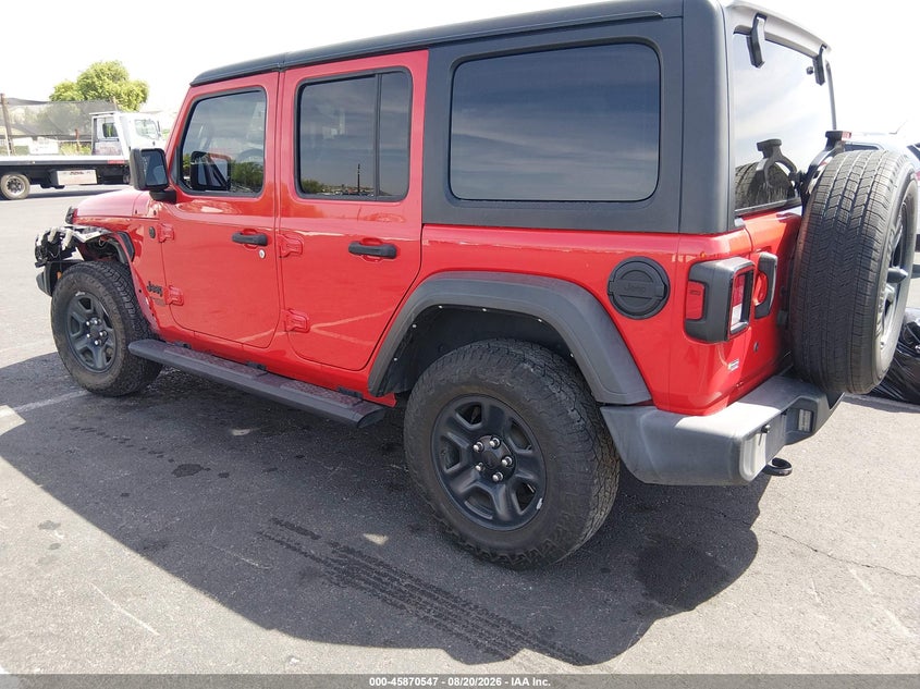 JEEP WRANGLER UNLIMITED 2021 VIN 1C4HJXDN1MW729352