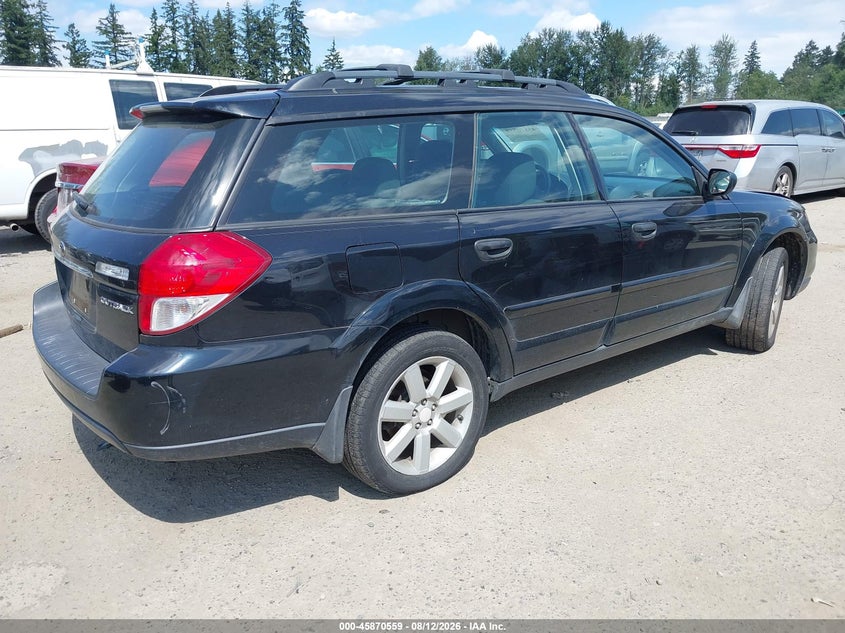 2008 SUBARU OUTBACK auction photo 4